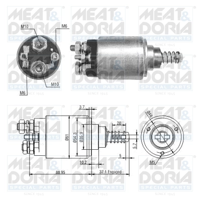 Solenoid Switch, starter